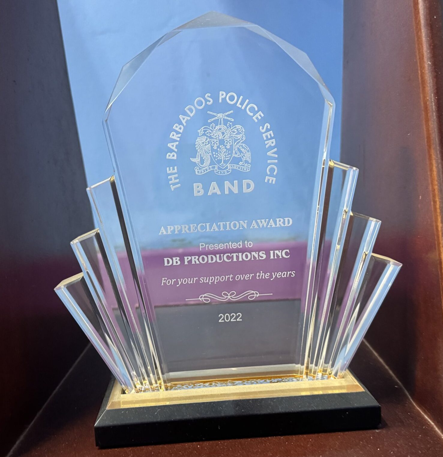 Appreciation Award
